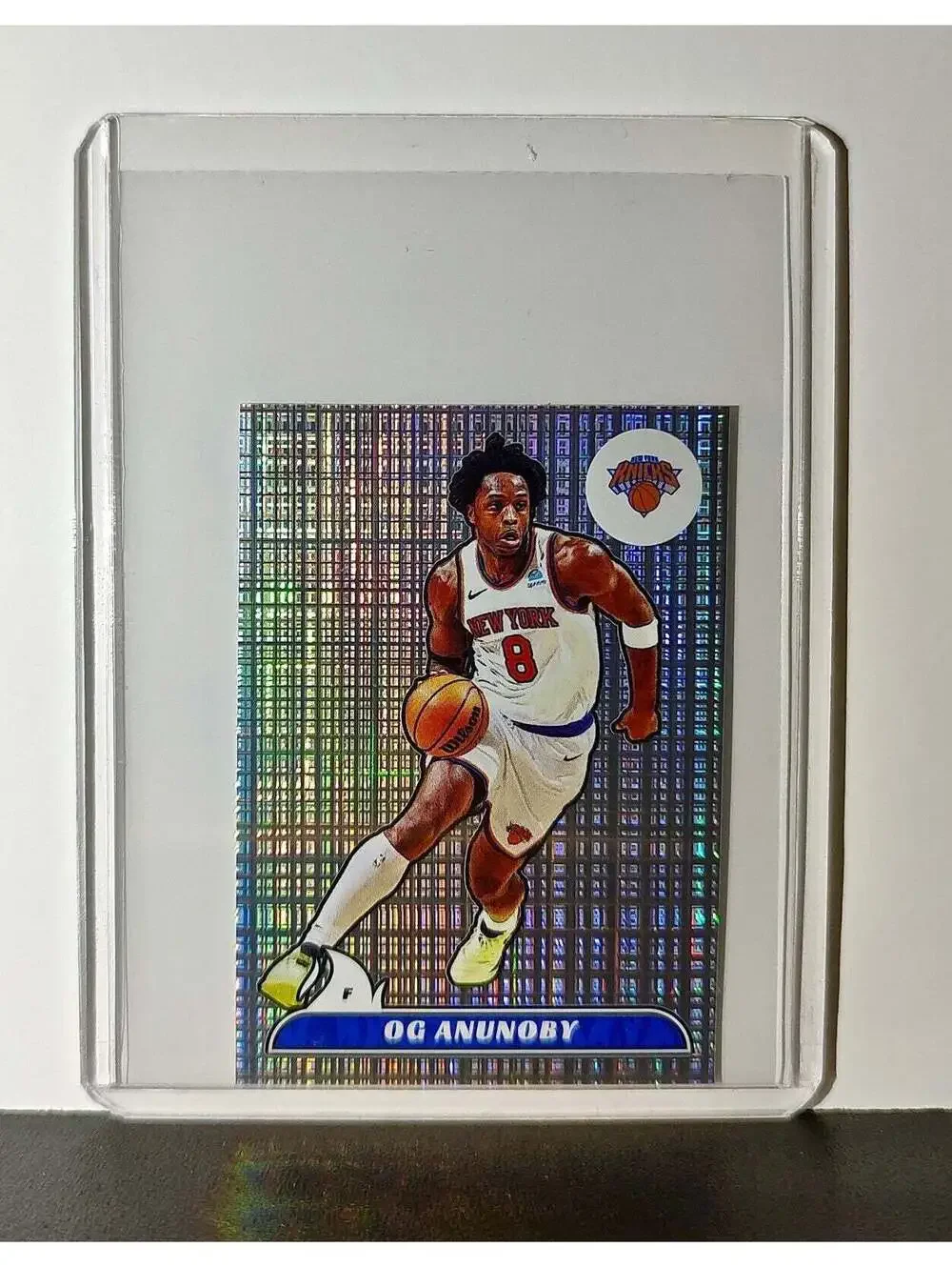 OG Anunoby 2024-25 Panini NBA #238 Foil Sticker Card New York Knicks